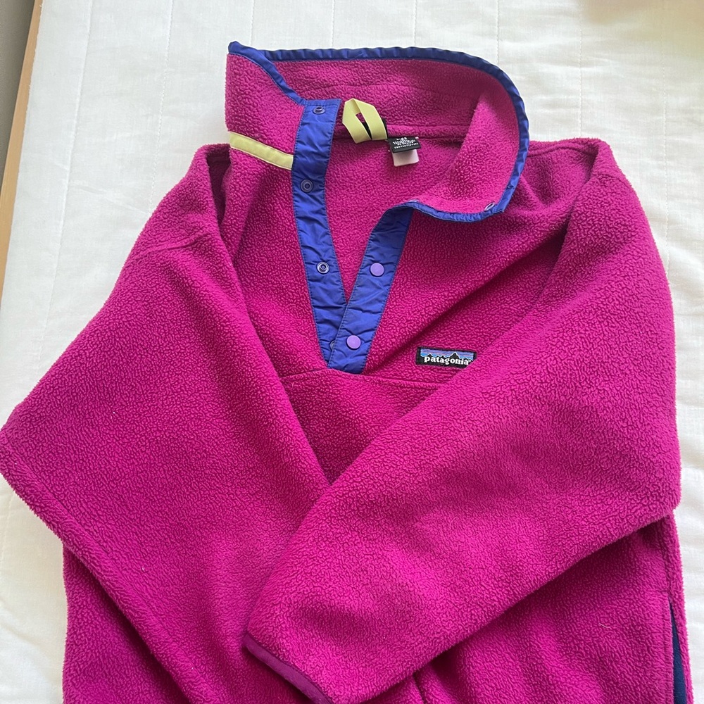 Magenta Patagonia fleece
